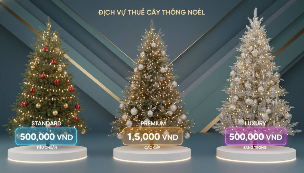 Dịch Vụ Cho Thuê Cây Thông Noel Tại Quận 7. Ảnh 4